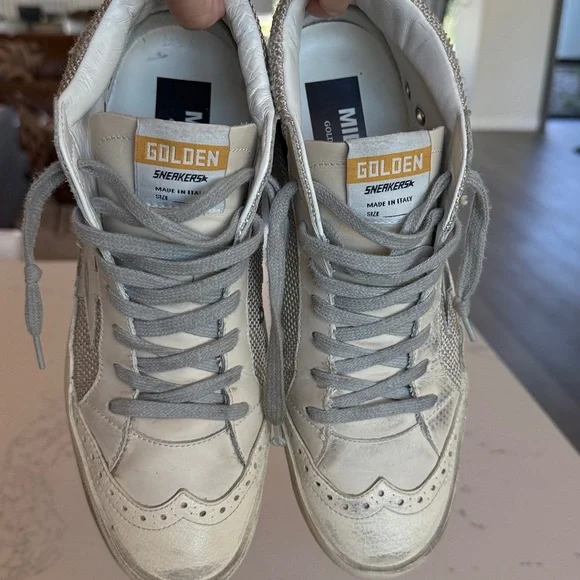 Golden Goose Mid Star Sneakers Womens Size 10/40 - Picture 14 of 17